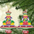 Central African Republic Christmas Ceramic Ornament Joyeux Noel - Wonder Print Shop