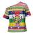 Central African Republic Christmas Cross Shoulder Shirt Joyeux Noel - Wonder Print Shop