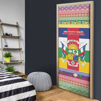 Central African Republic Christmas Door Cover Joyeux Noel - Wonder Print Shop