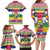 Central African Republic Christmas Family Matching Long Sleeve Bodycon Dress and Hawaiian Shirt Joyeux Noel - Wonder Print Shop