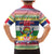 Central African Republic Christmas Family Matching Mermaid Dress and Hawaiian Shirt Joyeux Noel - Wonder Print Shop