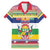 Central African Republic Christmas Family Matching Mermaid Dress and Hawaiian Shirt Joyeux Noel - Wonder Print Shop