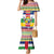 Central African Republic Christmas Family Matching Mermaid Dress and Hawaiian Shirt Joyeux Noel - Wonder Print Shop