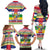 Central African Republic Christmas Family Matching Off The Shoulder Long Sleeve Dress and Hawaiian Shirt Joyeux Noel - Wonder Print Shop