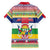 Central African Republic Christmas Family Matching Off The Shoulder Long Sleeve Dress and Hawaiian Shirt Joyeux Noel - Wonder Print Shop
