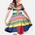 Central African Republic Christmas Family Matching Off Shoulder Maxi Dress and Hawaiian Shirt Joyeux Noel - Wonder Print Shop