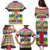 Central African Republic Christmas Family Matching Puletasi and Hawaiian Shirt Joyeux Noel - Wonder Print Shop
