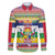 Central African Republic Christmas Family Matching Puletasi and Hawaiian Shirt Joyeux Noel - Wonder Print Shop