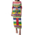 Central African Republic Christmas Family Matching Puletasi and Hawaiian Shirt Joyeux Noel - Wonder Print Shop
