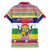 Central African Republic Christmas Family Matching Short Sleeve Bodycon Dress and Hawaiian Shirt Joyeux Noel - Wonder Print Shop