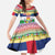 Central African Republic Christmas Family Matching Summer Maxi Dress and Hawaiian Shirt Joyeux Noel - Wonder Print Shop