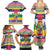 Central African Republic Christmas Family Matching Summer Maxi Dress and Hawaiian Shirt Joyeux Noel - Wonder Print Shop