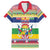 Central African Republic Christmas Family Matching Summer Maxi Dress and Hawaiian Shirt Joyeux Noel - Wonder Print Shop