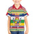 Central African Republic Christmas Family Matching Summer Maxi Dress and Hawaiian Shirt Joyeux Noel - Wonder Print Shop