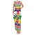 Central African Republic Christmas Family Matching Tank Maxi Dress and Hawaiian Shirt Joyeux Noel - Wonder Print Shop