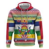 Central African Republic Christmas Hoodie Joyeux Noel - Wonder Print Shop