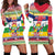 Central African Republic Christmas Hoodie Dress Joyeux Noel - Wonder Print Shop