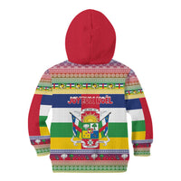 Central African Republic Christmas Kid Hoodie Joyeux Noel - Wonder Print Shop