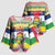 Central African Republic Christmas Kimono Sleeve Blouse Joyeux Noel - Wonder Print Shop