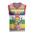 Central African Republic Christmas Knitted V-Neck Vest Joyeux Noel - Wonder Print Shop