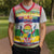Central African Republic Christmas Knitted V-Neck Vest Joyeux Noel - Wonder Print Shop