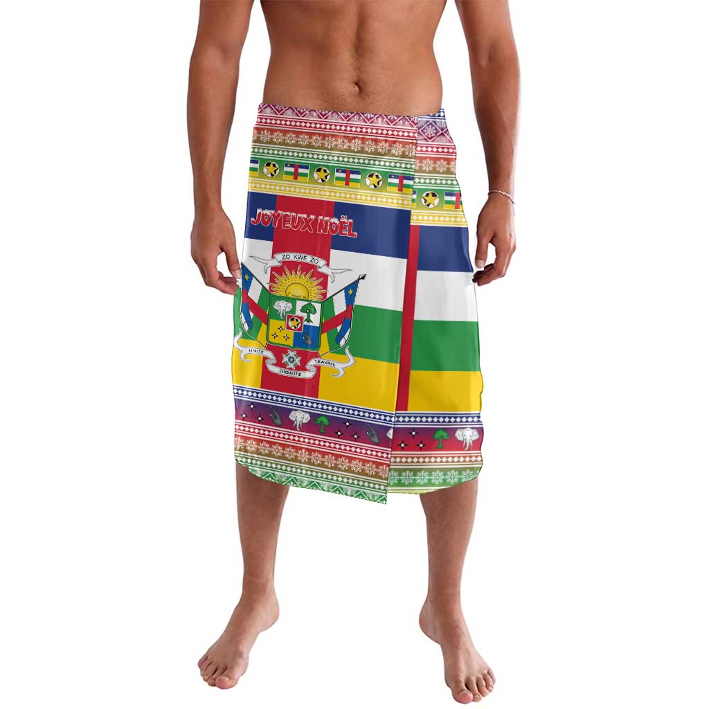Central African Republic Christmas Lavalava Joyeux Noel - Wonder Print Shop