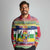 Central African Republic Christmas Long Sleeve Polo Shirt Joyeux Noel - Wonder Print Shop