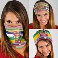Central African Republic Christmas Neck Gaiter Joyeux Noel - Wonder Print Shop