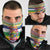 Central African Republic Christmas Neck Gaiter Joyeux Noel - Wonder Print Shop