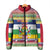 Central African Republic Christmas Padded Jacket Joyeux Noel - Wonder Print Shop
