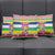Central African Republic Christmas Pillow Cover Joyeux Noel - Wonder Print Shop