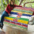 Central African Republic Christmas Quilt Joyeux Noel - Wonder Print Shop