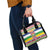 Central African Republic Christmas Shoulder Handbag Joyeux Noel - Wonder Print Shop