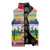 Central African Republic Christmas Sleeveless Puffer Jacket Joyeux Noel - Wonder Print Shop