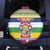 Central African Republic Christmas Spare Tire Cover Joyeux Noel - Wonder Print Shop