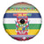Central African Republic Christmas Spare Tire Cover Joyeux Noel - Wonder Print Shop