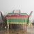Central African Republic Christmas Tablecloth Joyeux Noel - Wonder Print Shop