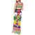 Central African Republic Christmas Tank Maxi Dress Joyeux Noel - Wonder Print Shop