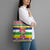 Central African Republic Christmas Tote Bag Joyeux Noel - Wonder Print Shop