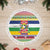 Central African Republic Christmas Tree Skirt Joyeux Noel - Wonder Print Shop