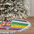 Central African Republic Christmas Tree Skirt Joyeux Noel - Wonder Print Shop