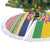 Central African Republic Christmas Tree Skirt Joyeux Noel - Wonder Print Shop