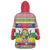 Central African Republic Christmas Wearable Blanket Hoodie Joyeux Noel - Wonder Print Shop