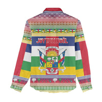 Central African Republic Christmas Women Casual Shirt Joyeux Noel - Wonder Print Shop