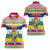 Central African Republic Christmas Women Polo Shirt Joyeux Noel - Wonder Print Shop