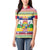 Central African Republic Christmas Women Polo Shirt Joyeux Noel - Wonder Print Shop
