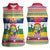 Central African Republic Christmas Women Sleeveless Polo Shirt Joyeux Noel - Wonder Print Shop