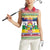 Central African Republic Christmas Women Sleeveless Polo Shirt Joyeux Noel - Wonder Print Shop