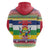 Central African Republic Christmas Zip Hoodie Joyeux Noel - Wonder Print Shop