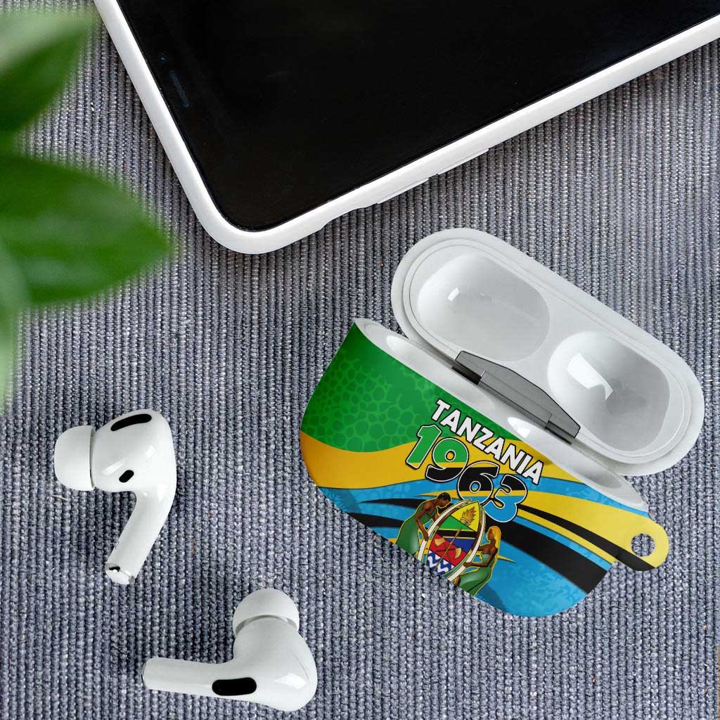 Tanzania 1963 AirPods Case Happy Independence Day - Wonder Print Shop